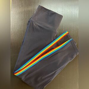 Zyia Active Navy Rainbow Luxe leggings